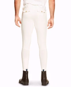 Men's Ariat Olympia Breeches Knee Patch 5 Men's Ariat Olympia Breeches Knee Patch -Horse Trail Haven Sales Store men olympia kp breech white back 10012383 ariat 01946.1670378773