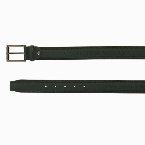 Cavalleria Toscana Men's Laser Cut Leather Belt 2 Cavalleria Toscana Men's Laser Cut Leather Belt - Image 2
