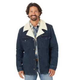 Men's Wrangler Wrange Jacket 8 Men's Wrangler Wrange Jacket -Horse Trail Haven Sales Store mens wrange jacket denim front 112318516 wrangler 01596.1661913771