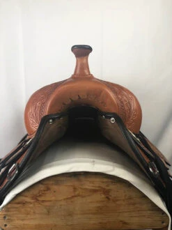 Circle Y Julie Goodnight Monarch Saddle 1752 12 Circle Y Julie Goodnight Monarch Saddle 1752 -Horse Trail Haven Sales Store monarch saddle front swell circle y 99773.1573162441