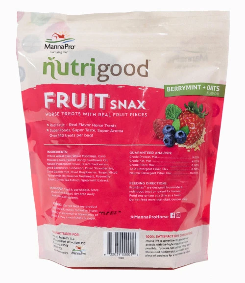 Nutrigood Fruit Snax Horse Treats 1 Nutrigood Fruit Snax Horse Treats