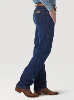 Men's Wrangler Cowboy Cut Original Fit Jeans 8 Men's Wrangler Cowboy Cut Original Fit Jeans -Horse Trail Haven Sales Store original fit cowboy cut indigo side 13MWZPW wrangler 03291.1658437027