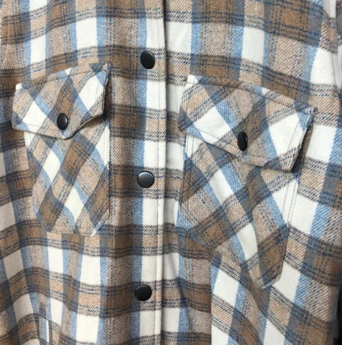 Stetson Plaid Blanket Shirt Jacket 2 Stetson Plaid Blanket Shirt Jacket - Image 2