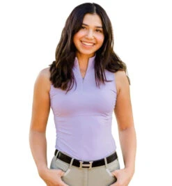 TKEQ Quinn Lite Shirt Sleeveless 7 TKEQ Quinn Lite Shirt Sleeveless -Horse Trail Haven Sales Store quinn lite sleeveless charm front QUINN LITE tkeq 47556.1653083650