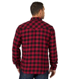 Men's Wrangler Retro Red Buffalo Plaid Shirt 7 Men's Wrangler Retro Red Buffalo Plaid Shirt -Horse Trail Haven Sales Store retro buffalo plaid ls red back 112318785 wrangler 92161.1663012402