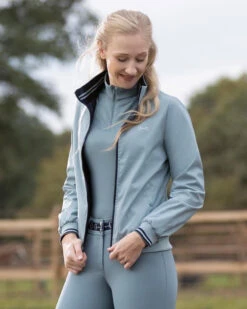HKM Reverse Blouson Jacket 8 HKM Reverse Blouson Jacket -Horse Trail Haven Sales Store reverse blouson jacket dark blue sage rider 13135 6955 hkm 15731.1651779807