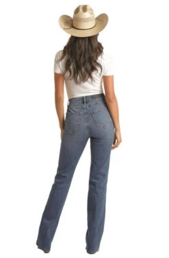 Rock & Roll High Rise Bootcut Jean 5 Rock & Roll High Rise Bootcut Jean -Horse Trail Haven Sales Store rrcg hi rise bootcut med.vint back RRWD4HRZTC rock and roll 57372.1655577900