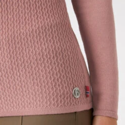 B Vertigo Ruth 1/4 Zip Sweater 15 B Vertigo Ruth 1/4 Zip Sweater -Horse Trail Haven Sales Store ruth sweater old rose pink hip 33546 ORPI b vertigo 92072.1667873051