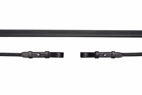 Schockemohle Rolled End Rubber Reins 1 Schockemohle Rolled End Rubber Reins