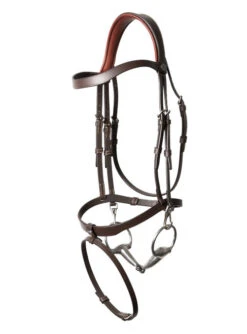 Signature By Antarès Training Bridle -Horse Trail Haven Sales Store signature training bridle brown SIGOB BRD2 antares 80704.1674091323