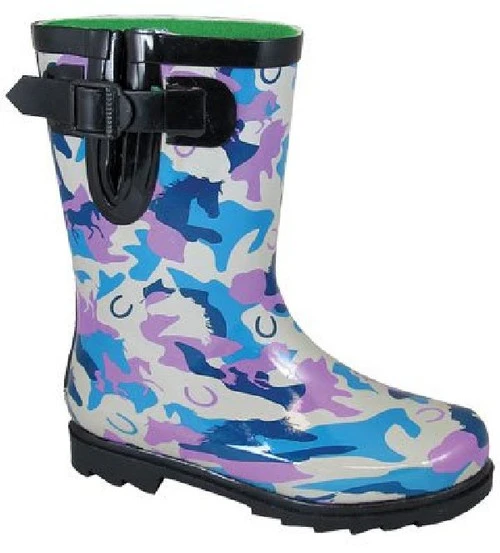 Kids Smoky Mountain Rubber Rain Boots 3 Kids Smoky Mountain Rubber Rain Boots - Image 3