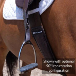 SLIM Stability Stirrup Leathers 14 SLIM Stability Stirrup Leathers -Horse Trail Haven Sales Store stability slim leathers brown rotation iron total saddle fit 81670.1581547779