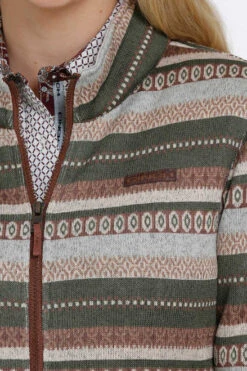 Cinch Sweater Knit Bomber Jacket 8 Cinch Sweater Knit Bomber Jacket -Horse Trail Haven Sales Store sweater knit bomber sherpa multicolor detail MAJ9861001 cinch 04837.1638659666