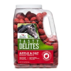 Manna Pro Tasty Delites Horse Treats -Horse Trail Haven Sales Store tasty delites apple front 1030404 manna pro 15791.1651441827