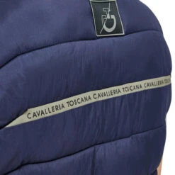 Cavalleria Toscana Team Puffer Vest 8 Cavalleria Toscana Team Puffer Vest -Horse Trail Haven Sales Store team puffer vest navy back detail GLD266 NY092 7E00 cavalleria toscana 35678.1660611116