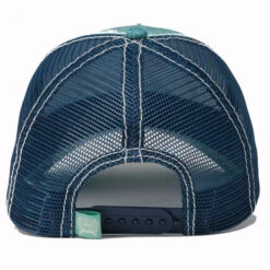 Cinch Tie Dye Trucker Hat -Horse Trail Haven Sales Store tie dye ball cap green.bl back MHC7874041 cinch 14610.1689033551