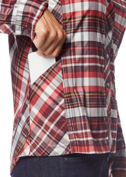 Kerrits Triple Chill Sun Shirt -Horse Trail Haven Sales Store triple chill sn shirt sangria pocket 40466 kerrits 71751.1676512179