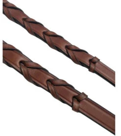 PÉNÉLOPE Pénélope US Laced Reins -Horse Trail Haven Sales Store us laced reins hazelnut closeup 301 636 317 penelope 28892.1688773926